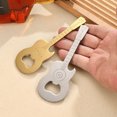 thumbnail image 3 of Stainless Steel Guitar Shaped Fridge Magnet - Decorative Practical Metal Magnet for Kitchen Room Decoration, 3 of 3