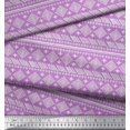 thumbnail image 2 of Soimoi Poly Georgette Fabric Aztec African Decor Fabric Printed Yard 52 Inch Wide, 2 of 3