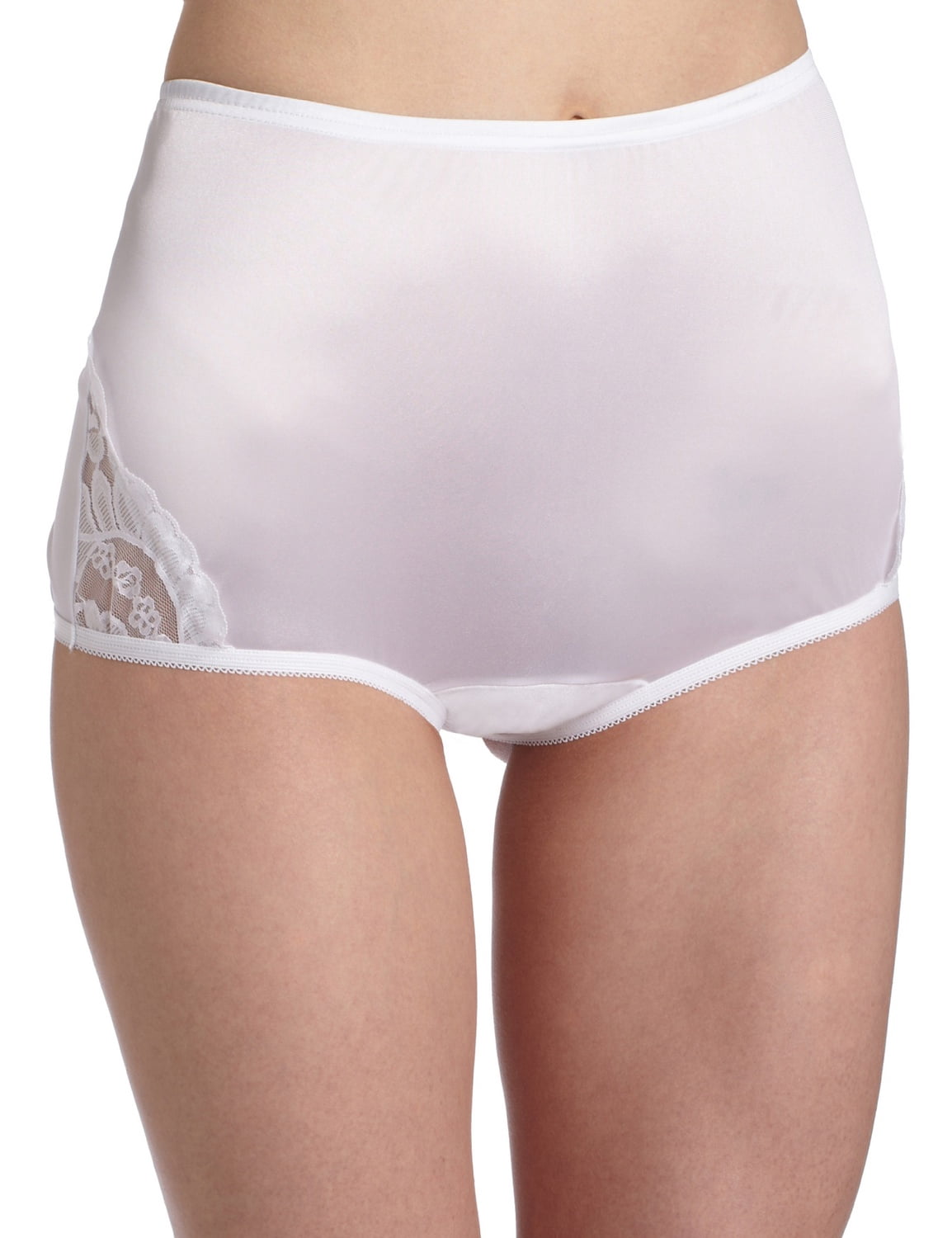 Vanity Fair Culotte Femme Perfectly Yours Lace Nouveau, 11, STAR WHITE