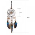 thumbnail image 1 of [Big Clear!]Car Pendant Checking Net With Natural Stone Feathers Wall Hanging Decoration Ornament, 1 of 6