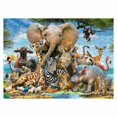 thumbnail image 1 of 1000 Pieces Kids Animal Paper Puzzle Children Disassemble Puzzle Toy Room Decorative Educational Toy, 1 of 1