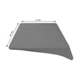 thumbnail image 3 of Nappe Ajustée Élastique Extensible Résistante à l'Eau, Essuyable, pour Décoration de Dessus de Table de Cuisine et de Salle à Manger 35,43 Po x 59,05 Po, 3 of 9