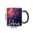 thumbnail image 3 of TopLLC Twelve Constellations Ceramic Color-changing Cup Coffee Tea Cup Constellation glass, 3 of 5