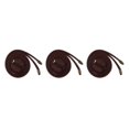 thumbnail image 3 of Decodeary Leather Drawstring Replacement Strap for Bucket Handbag Bag Coffee 3Set, 3 of 6