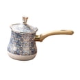 thumbnail image 3 of veasfak Coffee Pot Comfortable Restaurant W Anti Overflow Spout Camping Coffee Maker 900 ml, 3 of 9
