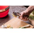 thumbnail image 3 of Moda Stainless Steel Garlic Press with Auto Scraping Bar, 3 of 5