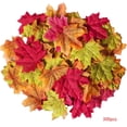 thumbnail image 2 of 200Pcs/300Pcs/400Pcs/500Pcs/1000Pcs Artificial Maple Leaves Fall Silk Leaves Natural Autumn Decorations Random Color, 2 of 7