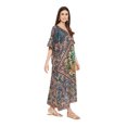 thumbnail image 4 of Oussum Caftan pour Femmes Robe Été Ample Décontractée Grande Taille Robe de Soirée Imprimée Caftan Long pour Dames Robes Élégantes en Ligne, 4 of 4