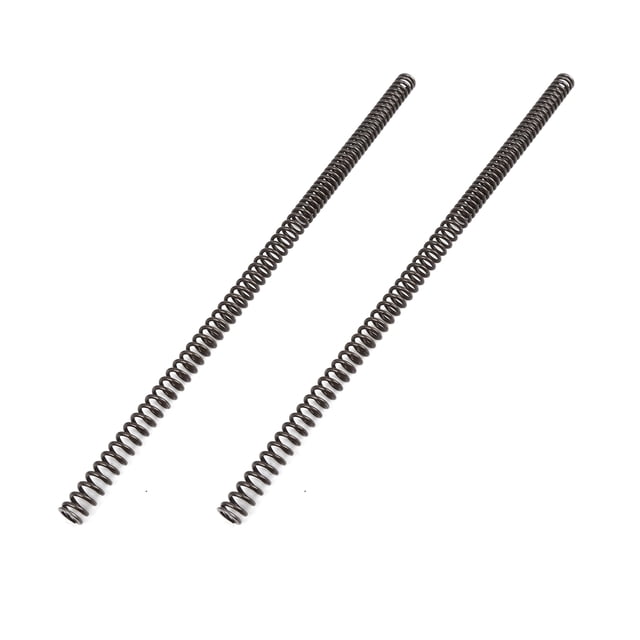 Unique Bargains 45cm Black Replacement Motorcycle Front Fork Spring for CG125 2pcs