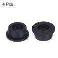 thumbnail image 3 of Unique Bargains Black Rubber Grommet 1.2 Inch OD 0.6 Inch ID, 4Pcs Seal Protection Cable Grommets Flexible Cable Pipe, 3 of 5