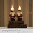 thumbnail image 4 of pitrice Décorations de Noël Nutcracker Intéressantes et Exquises, Figurines d'Ornement de Table, Décorations de Festival, Ornements pour la Maison, Rouge, 4 of 7