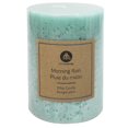 thumbnail image 1 of Hometrends 4" Morning Rain Scented Pillar Candle, 1 of 5
