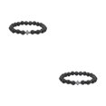 thumbnail image 2 of Redempat Fashionable And Comfortable To Wear Unisex Beaded Bracelets For Everyday Chic volcanic stone 2Set, 2 of 6