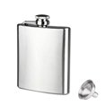 thumbnail image 1 of QualitChoice 4 5 6 7 8 10 18oz Stainless Steel Hip Alcohol Flask Cap + Funnel No.08 1Set, 1 of 6