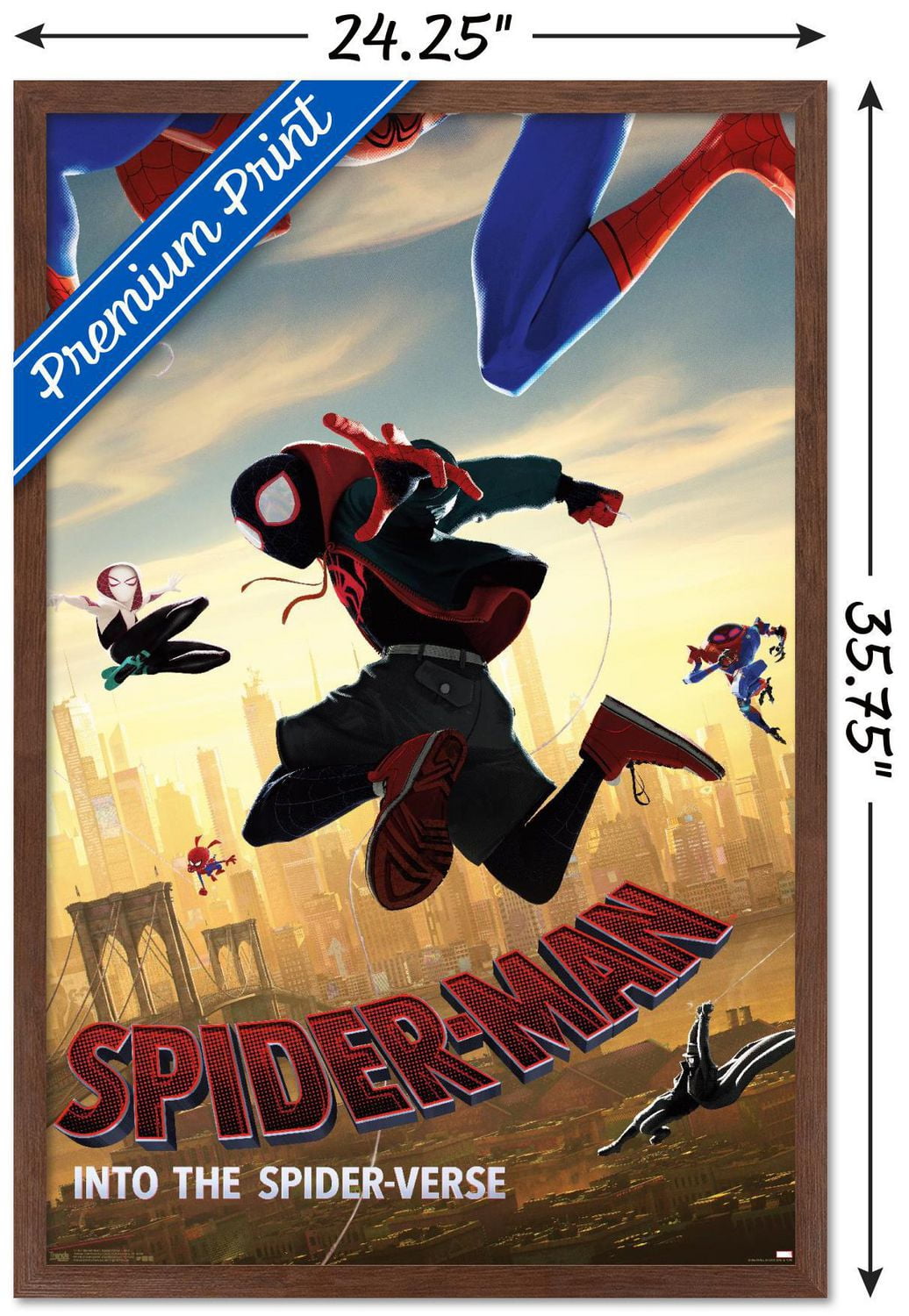Marvel MCU - Spider-Man - Into The Spider-Verse - Dive Wall Poster