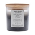 thumbnail image 3 of Better Homes & Gardens Scented 2-wick 12 oz. Parrafin Wax Ombre Jar Candle, Warm Leathered Amber, 3 of 7