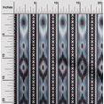 thumbnail image 1 of oneOone Georgette Viscose Fabric Stripe & Geometric Ikat Fabric Prints By Yard 42 Inch Wide, 1 of 1