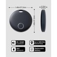 thumbnail image 4 of Smart Tag,Key Finder,Wallet Tracker,Bluetooth Luggage Tracker. Works with Apple Find My (iOS Only), 4 of 10
