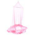 thumbnail image 1 of Bed Mosquito Net, Skin Friendly Portable Mesh Bed Canopy Washable Polyester Soft  For Home Bedroom Pink, 1 of 8