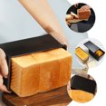 thumbnail image 2 of MasteelfCA Carbon Steel Toast Mold Loaf Pan Non Stick Bread Baking Mold Home Bakeware, 2 of 7