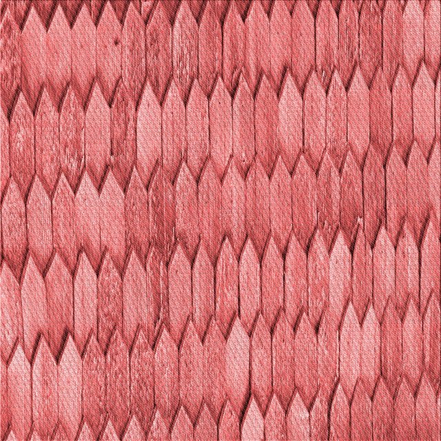 Ahgly Company Tapis d'Intérieur Lavable à la Machine, Carré, Transitionnel, Rouge Rubis, Tapis de Zone, 5 Pieds Carré