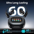 thumbnail image 2 of VEATOOL M94 Open Headset, Smart Touch Screen, 60Hrs of Playback, ENC Clear Talk, Multiple EQ Modes, 2 of 7