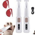 thumbnail image 1 of CHUANK Dog Paw Trimmer  Saffory Paw Hair Trimmer for Dogs Electric Dog Trimmer for Paws  Pet Paw Trimmer for Small/Large Dogs  Trimmer with Led Light(1set), 1 of 11