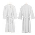 thumbnail image 3 of thinsony Women Water Absorption Bath Robe Solid Waffle Bathrobe Spa Home Dress Nightgown, 3 of 5