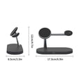 thumbnail image 3 of Birdeem 5-In-1 Double Coil Wireless Charger for Mobile Phone 15W Fast Charging for Watch Earphones, 3 of 12