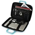 thumbnail image 3 of Versatile Daily Commute Slim Light Durable Spill Scratch Resilient Briefcase Messenger Bag for 14 inch Laptops, Chromebooks, 3 of 7