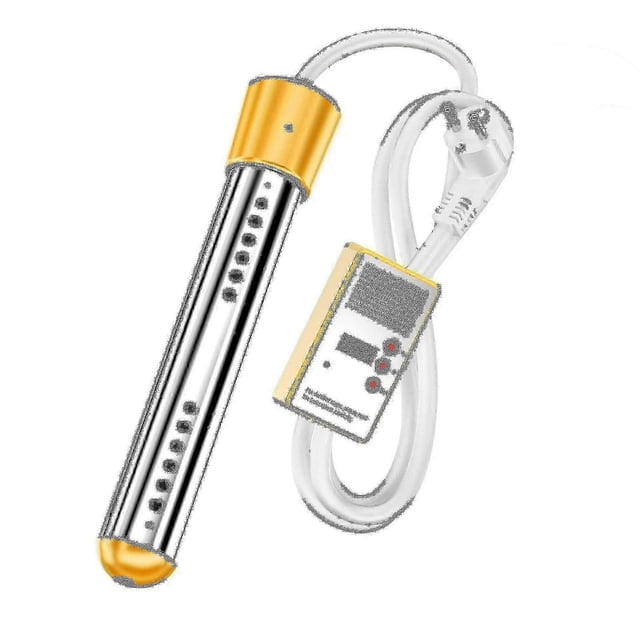 (yellow-EU2500W)3000W Chauffage Électrique pour Piscine - Conception de Chauffage Rapide Submersible