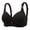 Black, variant on Product Category Bra - Comfortable Large Size No Underwire Supportive Wireless Everyday Wear for Women