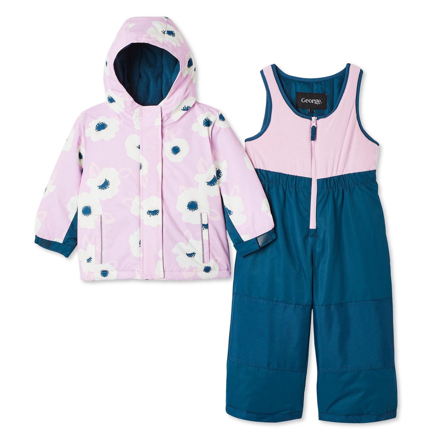 George Toddler Girls' Snow Suit 2-Piece Set