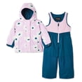 thumbnail image 1 of George Toddler Girls' Snow Suit 2-Piece Set, 1 of 2