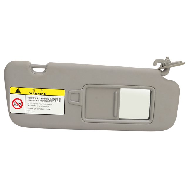 Sun Visor, 85220 F0100TTX Simple Installation Passenger Side Sun Visor Durable with Makeup Mirror for Elantra AD 2016 To 2019