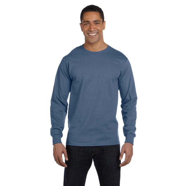 Hanes 6.1 oz. Beefy-T à Manches Longues