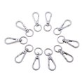 thumbnail image 3 of serony 10pcs Swivel Clasps Lanyard Snap Hook Lobster Claw Clasp and Keychain Rings 14mm, 3 of 9