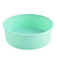 thumbnail image 1 of Nvzi-c Silicone Round Cake Pans, 6 Inch Non-Stick Cake Mold Baking Tins for Cake Pancakes,Green, 1 of 4