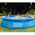 thumbnail image 3 of Intex Piscine Familiale Ronde Gonflable en Plastique 10 Pieds x 30 Po Easy Set & Pompe, 3 of 6