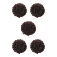 thumbnail image 3 of Baohd Effortless Afro Puff Drawstring Ponytail Bun Short Afro Kinky Puff Synthetic Brown Black 5Set, 3 of 6
