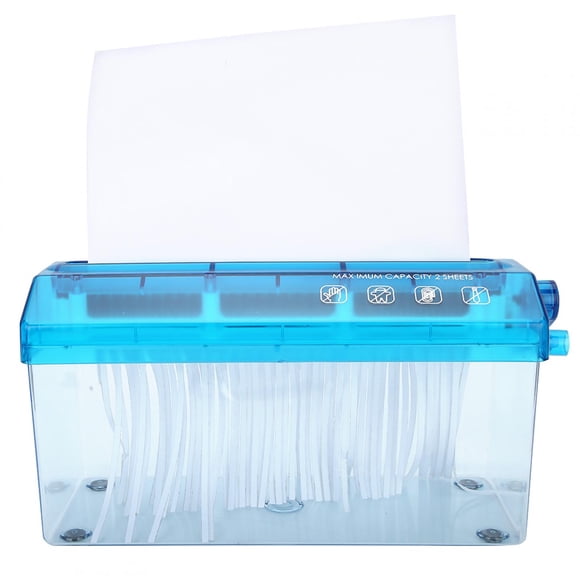 ShredderHand Shredder MINI Desktop Hand Shredder Paper Cut Shredder Meticulously Designed