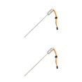 thumbnail image 3 of Transemion Keep Diving Steel Pointer Rod Noise Underwater Tickle Rattle Dive Stick Bottle Knocker Probe Hand Lanyard Tool Kids Orange 2Set, 3 of 6