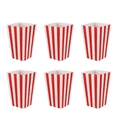 thumbnail image 1 of 72 Sacs Boîtes de Petits Bonbons Maïs Soufflé pour Fête Cinéma, Rouge, 1 of 8