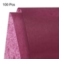 thumbnail image 3 of Unique Bargains Tissue Gift Wrapping Paper Tissue Paper Wine Red 19.69x27.56 Inch 100 Pack, 3 of 7