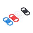 thumbnail image 4 of 4Pcs Portable Manual Double Head Beer Bottle Opener Hand Decompression Toy Black White Blue Red, 4 of 14