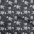 thumbnail image 1 of oneOone Polyester Spandex Blue Fabric Floral Sewing Material Print Fabric By The Yard 56 Inch Wide, 1 of 4