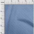 thumbnail image 2 of oneOone Rayon Blue Fabric Floral Craft Projects Decor Fabric Printed By The Yard 56 Inch Wide, 2 of 5
