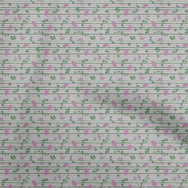 oneOone Cotton Flex Light Pink Fabric Autumn Sewing Craft Projects Fabric Prints By Yard 40 Inch Wide