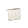 thumbnail image 4 of Homestyles Create-a-Cart Chariot de Cuisine en Bois Blanc Cassé, 4 of 17