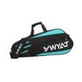 thumbnail image 4 of jinwen Badminton Racquet Bag Gym Bag Sports Equipment Bag Portable Racket Carry Bag Black Blue, 4 of 9
